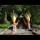 Der Beginn des Aufstiegs zum Khao Tang Kuan
